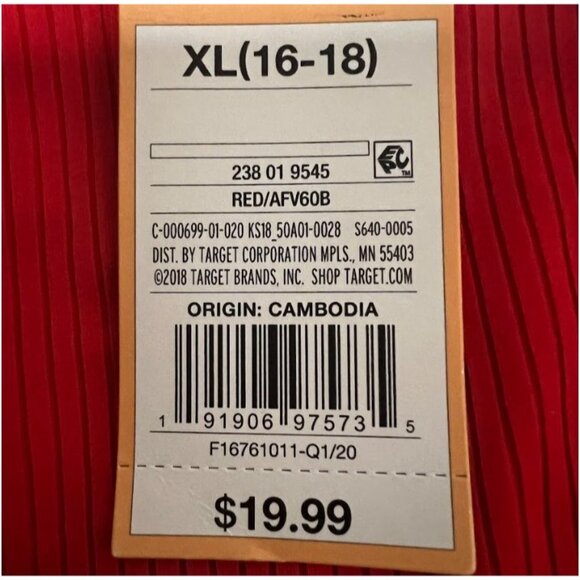 Kona Sol Womens  Bikini Bottom High Leg Medium Coverage Red Size XL - Picture 6 of 7